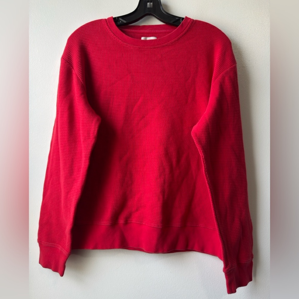 Gant Classic Red Crew Neck Sweater